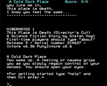 Hibernated 1: Director's Cut - Screenshot - Gameplay Image