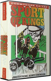 Sport of Kings (Mastertronic) - Box - 3D Image