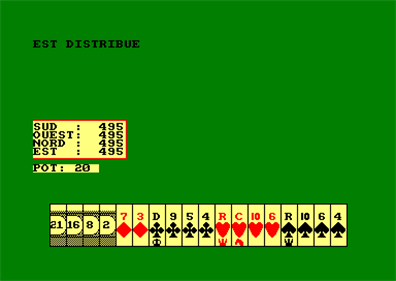 Defi au Tarot - Screenshot - Gameplay Image