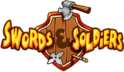 Swords & Soldiers - Clear Logo Image