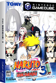 Naruto: Gekitou Ninja Taisen! 3 - Box - 3D Image