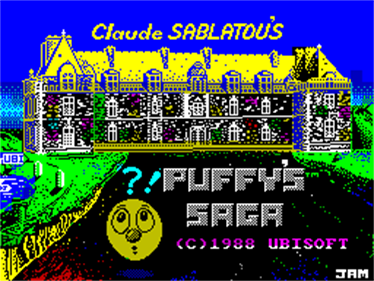 Puffy's Saga - Screenshot - Game Title Image