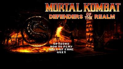 Mortal Kombat: Defenders of the Realm - Screenshot - Game Title