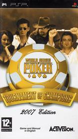 World Series of Poker: Tournament of Champions: 2007 Edition - Box - Front Image