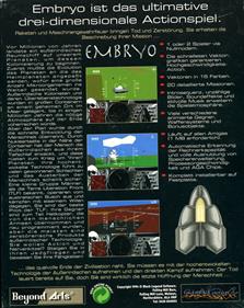 Embryo - Box - Back Image