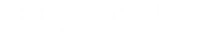 Summer Carnival '93: Nexzr Special - Clear Logo Image