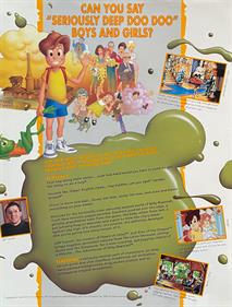 The Adventures of Willy Beamish - Box - Back Image