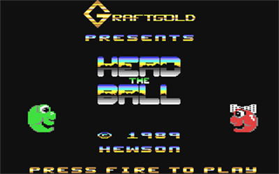 Head the Ball - Screenshot - Game Title Image