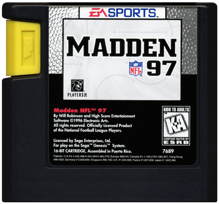 Madden NFL '94 Images - LaunchBox Games Database