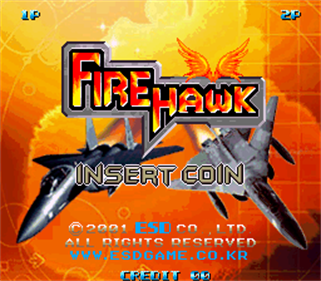 Fire Hawk - Screenshot - Game Title Image