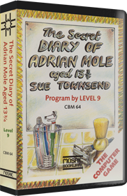 The Secret Diary of Adrian Mole Aged 13¾ - Box - 3D Image