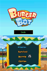 Burger Bot - Screenshot - Game Title Image