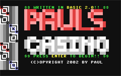 Paul's Casino - Screenshot - Game Title Image