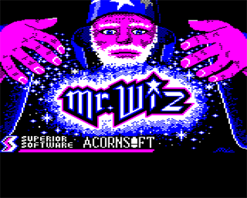 Mr. Wiz - Screenshot - Game Title Image