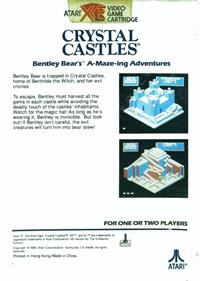 Crystal Castles - Box - Back Image