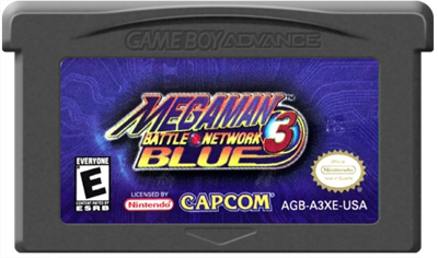 Mega Man Battle Network 3: Blue Version - Cart - Front Image