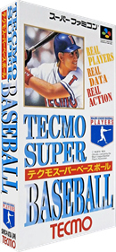 Tecmo Super Baseball - Box - 3D Image