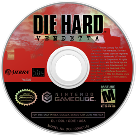 Die Hard: Vendetta - Disc Image