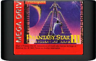 Phantasy Star III: Generations of Doom - Cart - Front Image