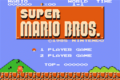 Classic NES Series: Super Mario Bros. - Screenshot - Game Title Image