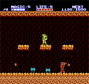 Zelda II Master Quest - Screenshot - Gameplay Image