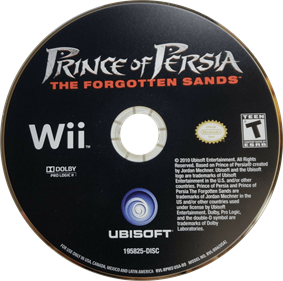 Prince of Persia: The Forgotten Sands - Disc Image