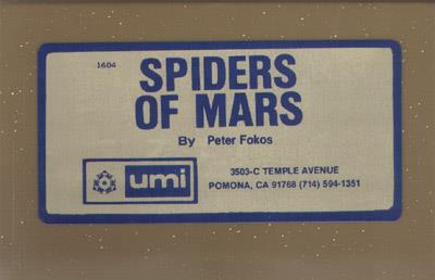 Spiders of Mars - Cart - Front Image