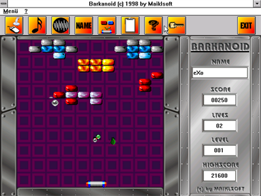 Barkanoid - Screenshot - Gameplay Image