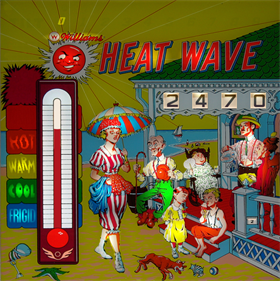 Heat Wave - Arcade - Marquee Image