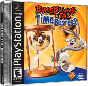 Bugs Bunny & Taz: Time Busters - Box - 3D Image