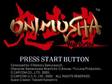 Onimusha: Warlords - Screenshot - Game Title Image