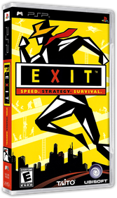 Exit - Box - 3D Image