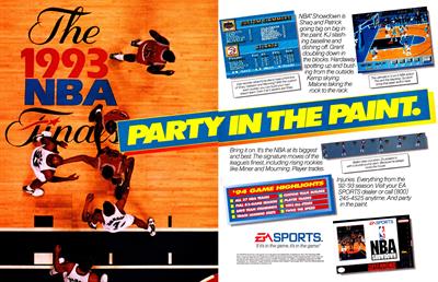 NBA Showdown - Advertisement Flyer - Front Image