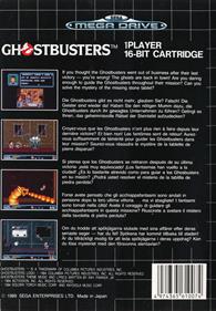 Ghostbusters - Box - Back Image