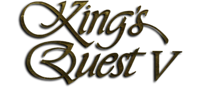 King's Quest V: Absence Makes the Heart Go Yonder! - Clear Logo Image