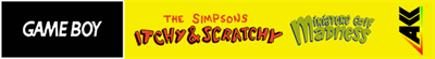 The Simpsons: Itchy & Scratchy in Miniature Golf Madness - Banner Image
