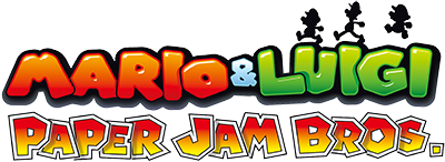 Mario & Luigi: Paper Jam - Clear Logo Image