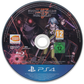 Sword Art Online: Fatal Bullet - Disc Image