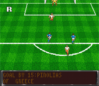 World Soccer 94: Road to Glory - Screenshot - Gameplay Image