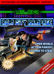 ROM City Rampage - Box - Front