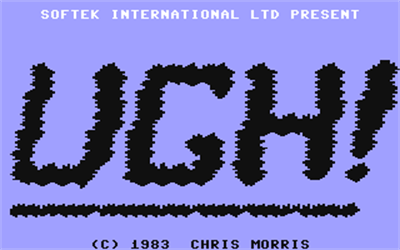 Ugh! (Softek) - Screenshot - Game Title Image