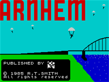 Arnhem: The 'Market Garden' Operation - Screenshot - Game Title Image