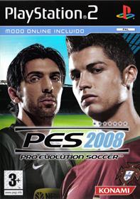 PES 2008: Pro Evolution Soccer - Box - Front Image