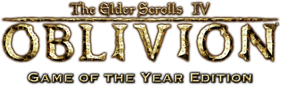 The Elder Scrolls IV: Oblivion: Game of the Year Edition - Clear Logo Image