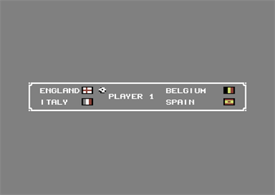 Rick Davis's World Trophy Soccer - Screenshot - Game Select Image