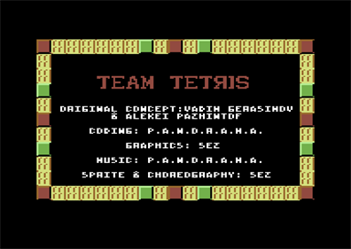 The Authentic Tetris - Screenshot - Game Title Image