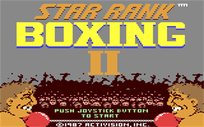 Star Rank Boxing II - Screenshot - Game Title Image