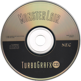 Monster Lair - Disc Image
