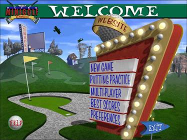 3D Ultra Minigolf Deluxe - Screenshot - Game Title Image