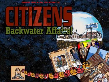 Citizens: Backwater Affairs!